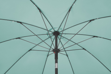 Preview: Schneider Mittelmastschirm Tarifa 270cm mit stabilen Fiberglas-Streben Mint